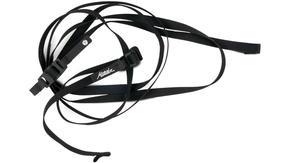 Matador Better Tether Gear Straps, 2-Pack, Charcoal, MATTH2M2001G