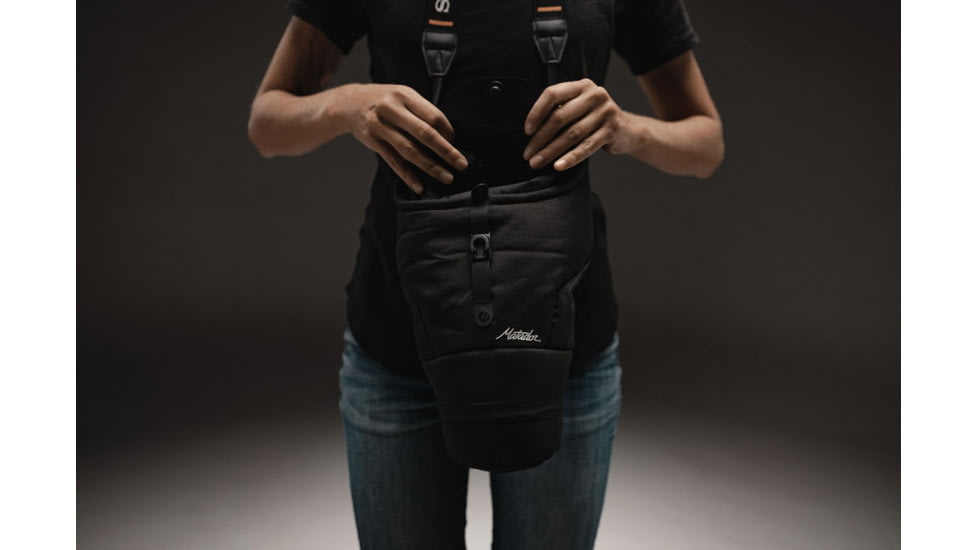 Matador Camera Base Layer, Charcoal/Black, One Size, MATCBL001BK