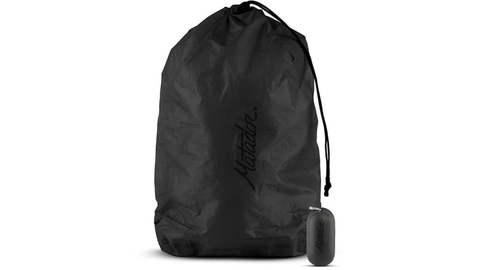 Matador Droplet Water-Resistant Stuff Sack, 2.5 L, Black, MATDRS3001BK