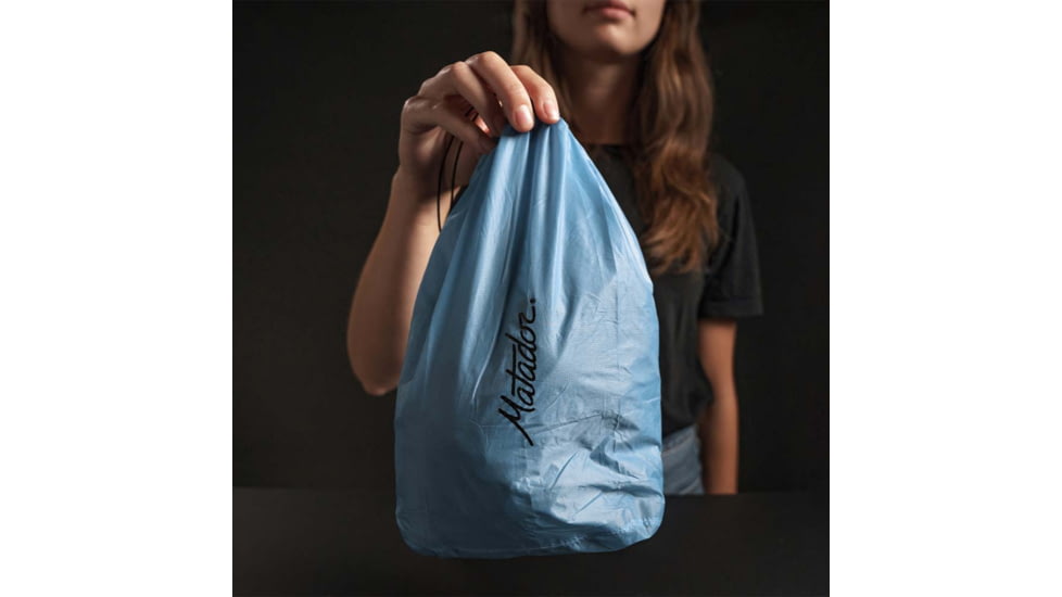 Matador Droplet Water-Resistant Stuff Sack, 2.5 L, Blue, MATDRS3001B