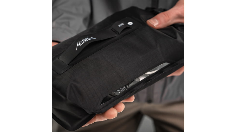 Matador FlatPak 2L Drybag, Black, MATFPDB2001BK