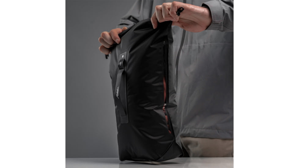 Matador FlatPak V2 Dry Bag, 8L, Black, MATFP2DB8001BK
