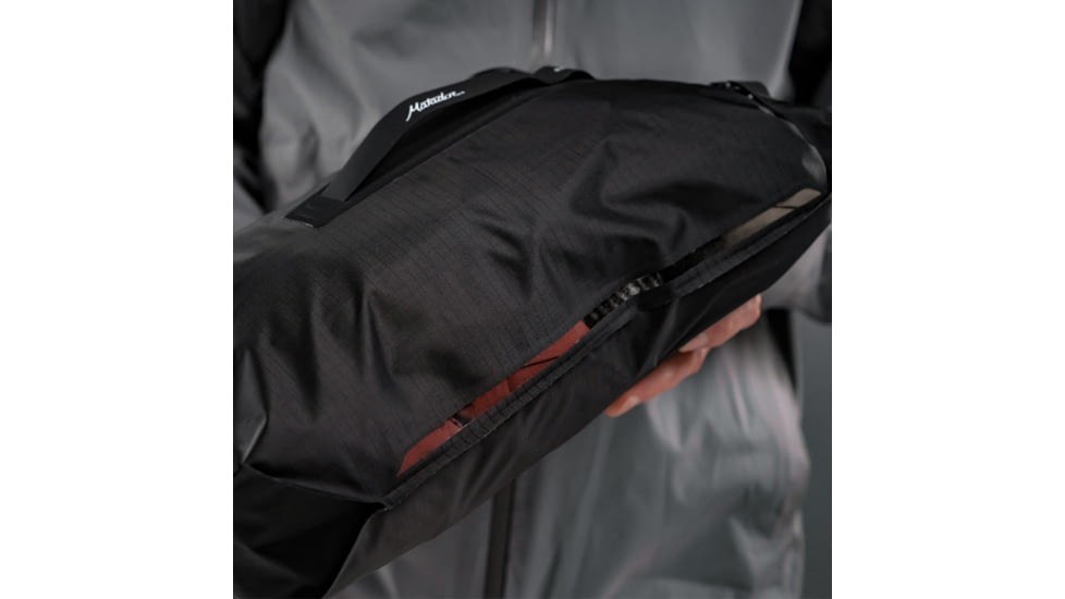Matador FlatPak V2 Dry Bag, 8L, Black, MATFP2DB8001BK
