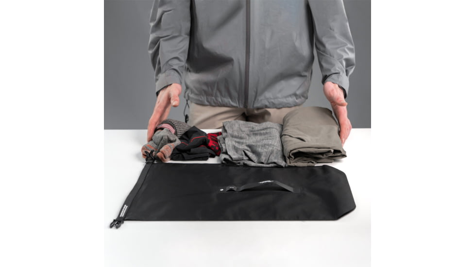 Matador FlatPak V2 Dry Bag, 8L, Black, MATFP2DB8001BK