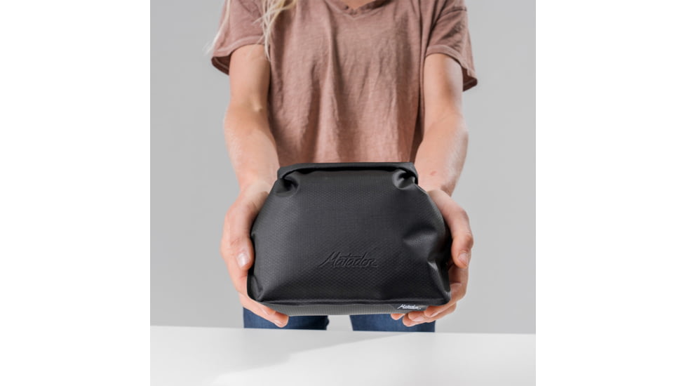 Matador FlatPak V2 Waterproof Toiletry Case, Black, MATFP2C001BK