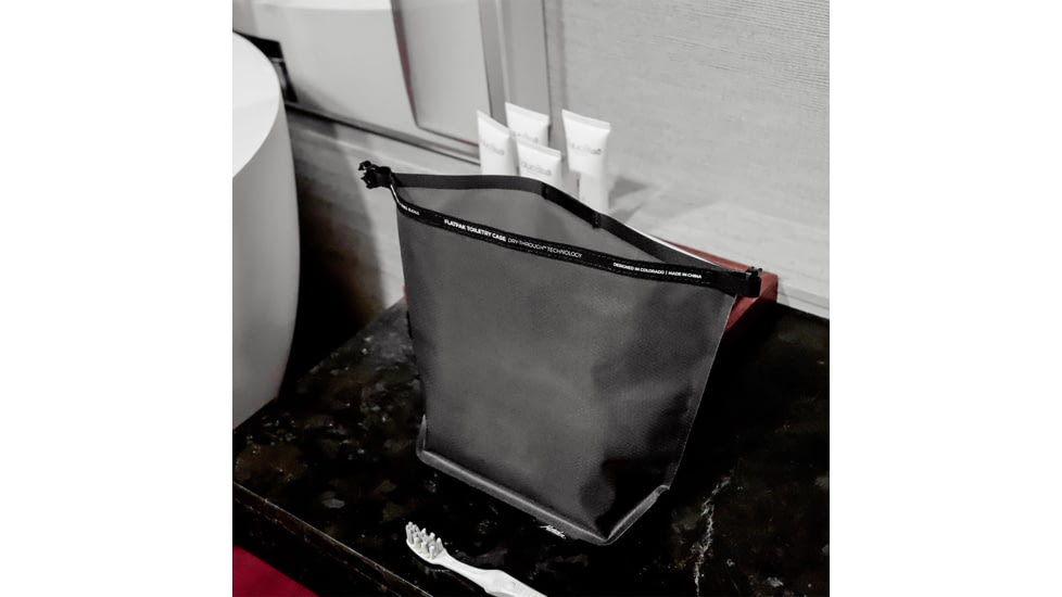 Matador FlatPak V2 Waterproof Toiletry Case, Black, MATFP2C001BK