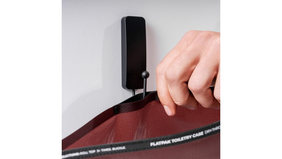 Matador FlatPak V2 Waterproof Toiletry Case, Garnet Red, MATFP2C001R