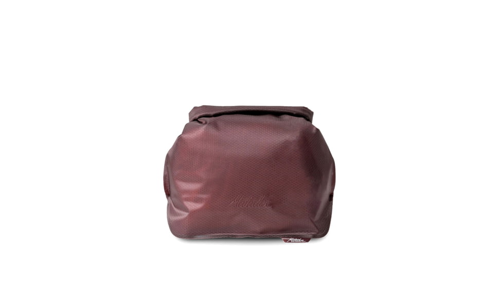 Matador FlatPak V2 Waterproof Toiletry Case, Garnet Red, MATFP2C001R