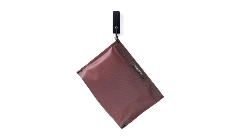 Matador FlatPak V2 Zipper Toiletry Case, Garnet Red, MATFP2Z001R