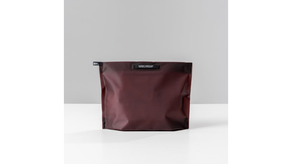 Matador FlatPak V2 Zipper Toiletry Case, Garnet Red, MATFP2Z001R