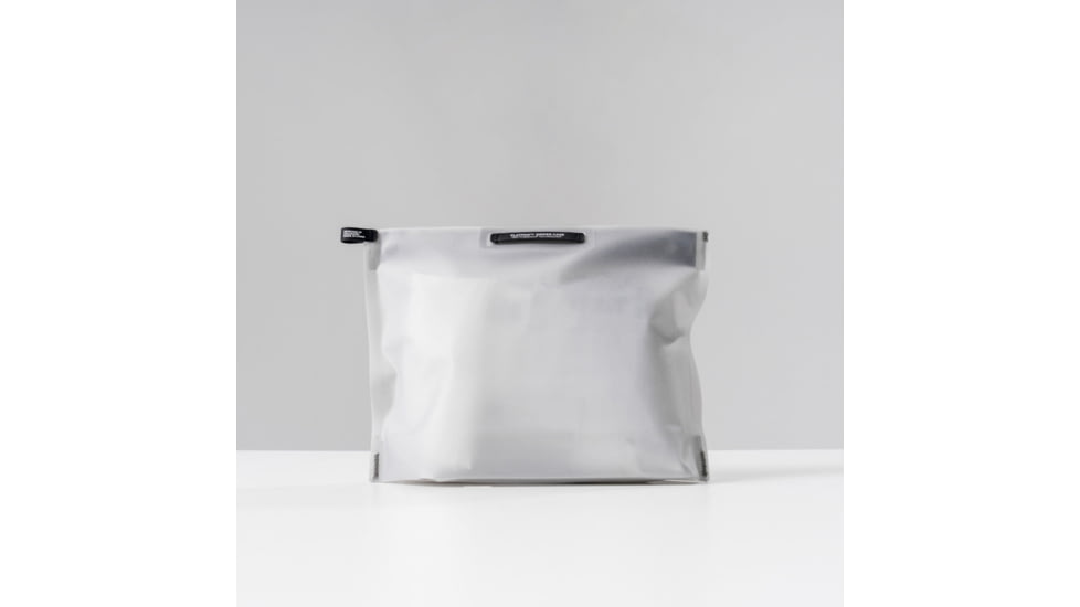 Matador FlatPak Zipper Toiletry Case, Arctic White, MATFPZ001W