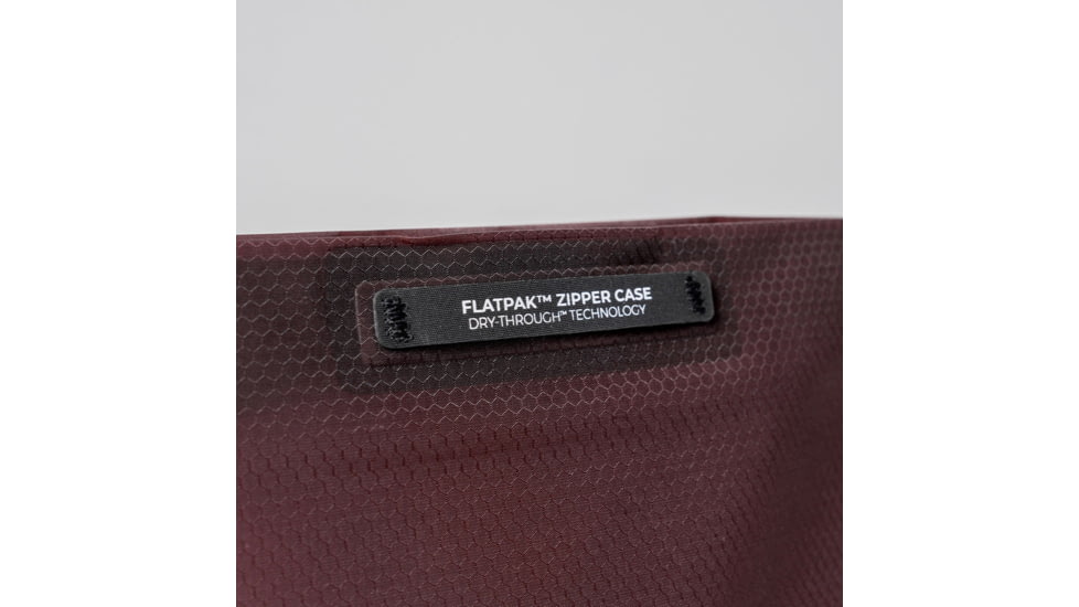 Matador FlatPak Zipper Toiletry Case, Garnet, MATFPZ001R