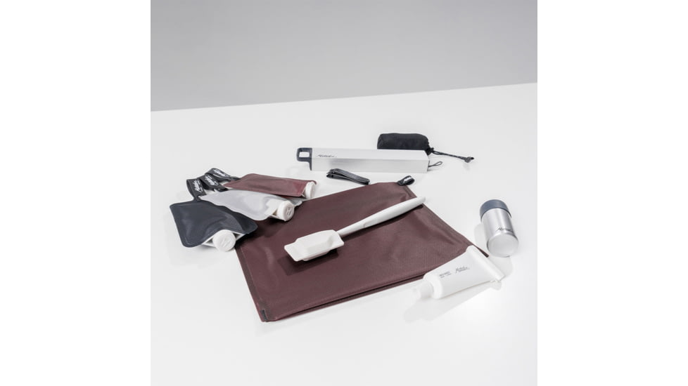 Matador FlatPak Zipper Toiletry Case, Garnet, MATFPZ001R