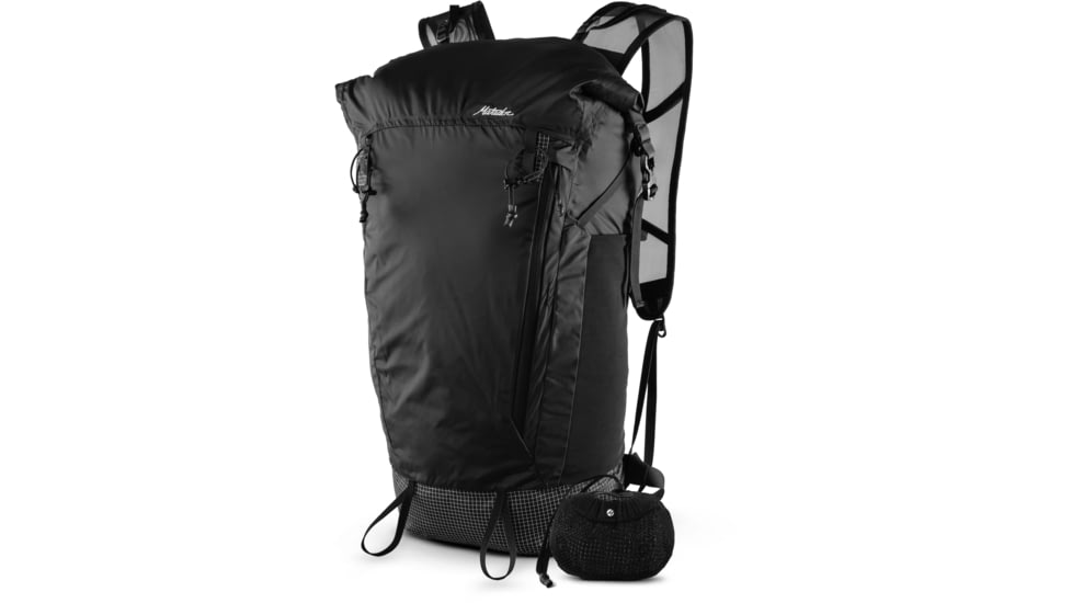 Matador Freerain 22 Waterproof Packable Backpack, Charcoal/Black, MATFR223001BK