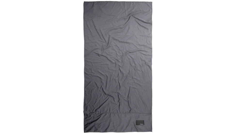 Matador NanoDry Packable Beach Towel, Charcoal, MATBCHT001CH