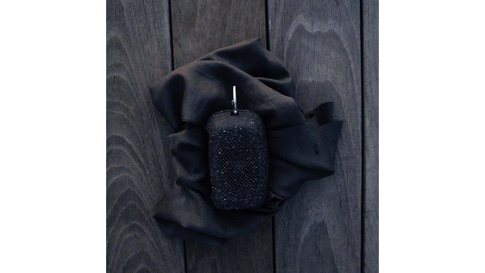 Matador NanoDry Packable Shower Towel, Black Granite, Large, MATNDL2001BKW