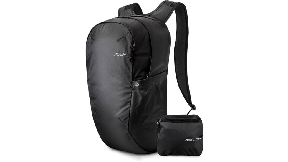 Matador On-Grid Packable Backpack, Charcoal/Black, 16 liter, MATOGDP01BK