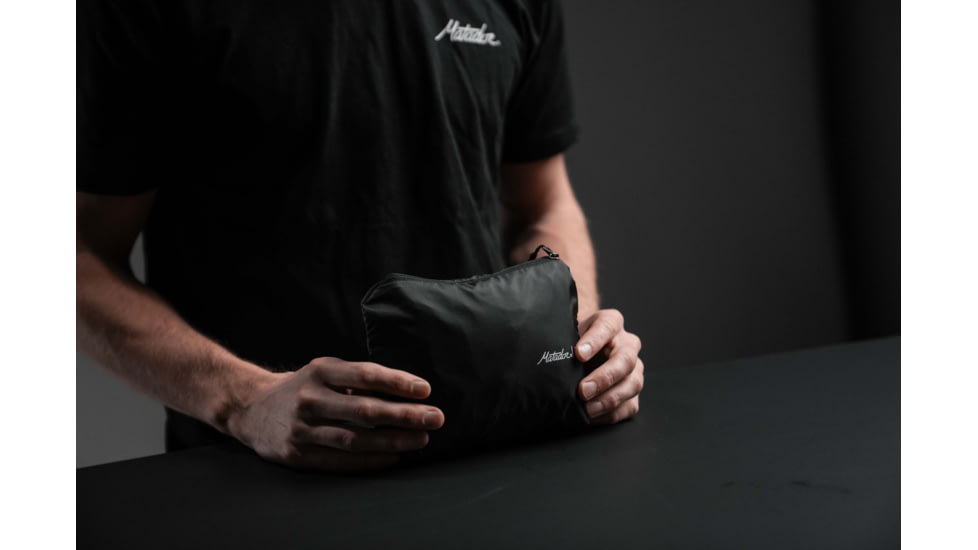 Matador On-Grid Packable Duffle, Charcoal/Black, 25 liter, MATOGW01BK