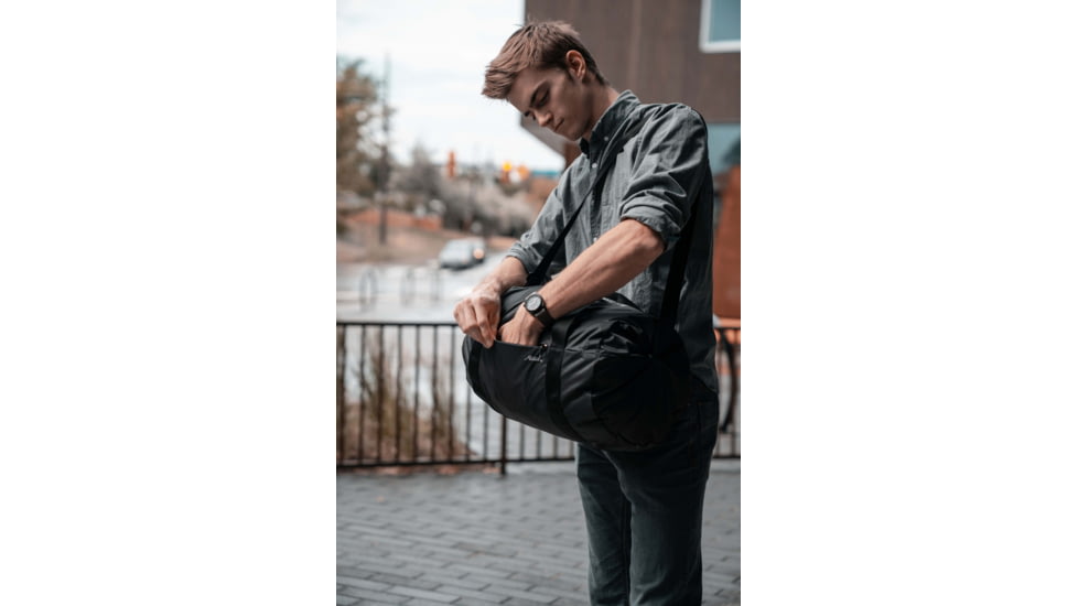 Matador On-Grid Packable Duffle, Charcoal/Black, 25 liter, MATOGW01BK