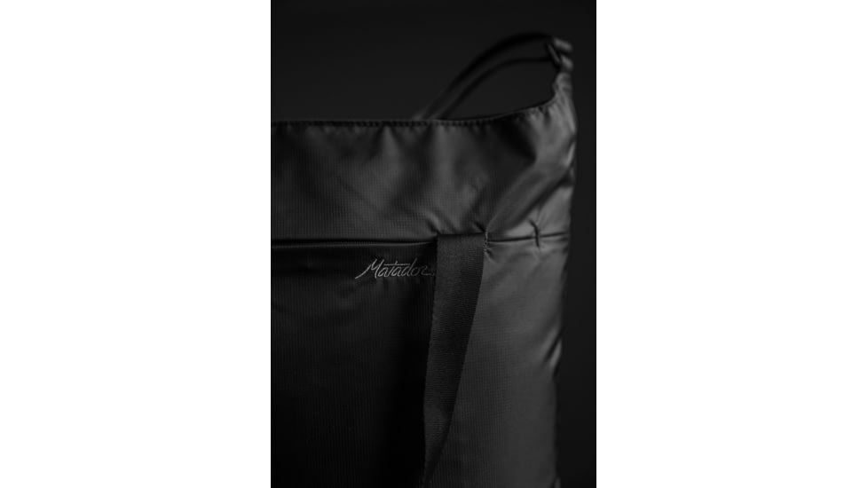 Matador On-Grid Packable Tote, Charcoal/Black, 16 liter, MATOGT01BK