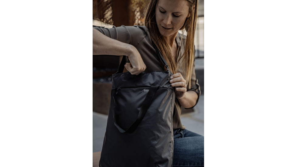 Matador On-Grid Packable Tote, Charcoal/Black, 16 liter, MATOGT01BK