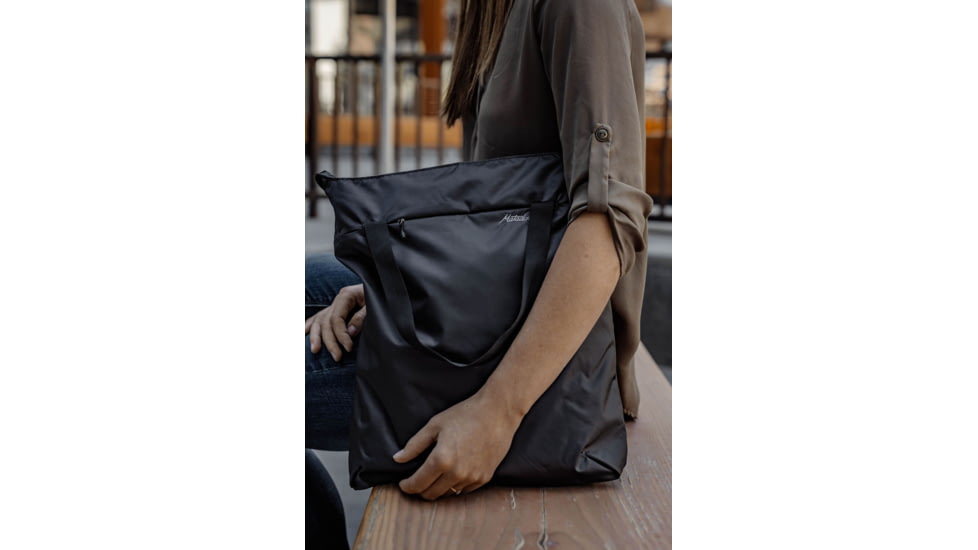 Matador On-Grid Packable Tote, Charcoal/Black, 16 liter, MATOGT01BK