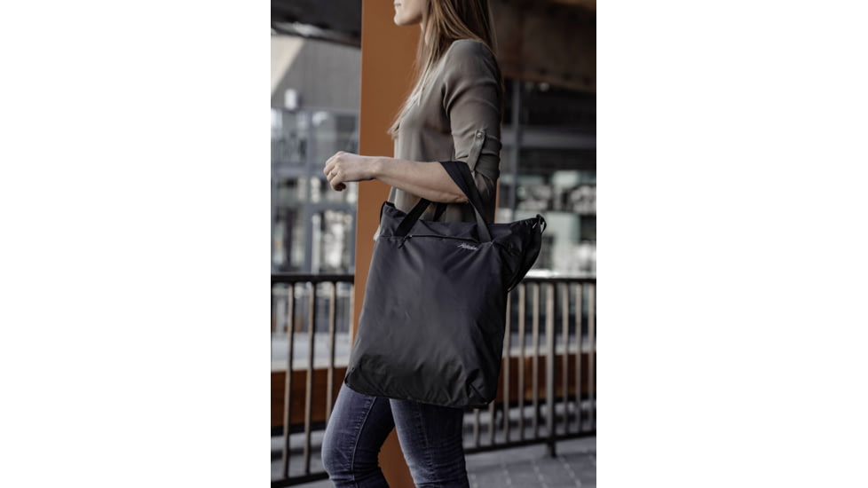 Matador On-Grid Packable Tote, Charcoal/Black, 16 liter, MATOGT01BK