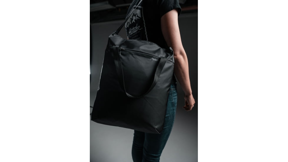 Matador On-Grid Packable Tote, Charcoal/Black, 16 liter, MATOGT01BK