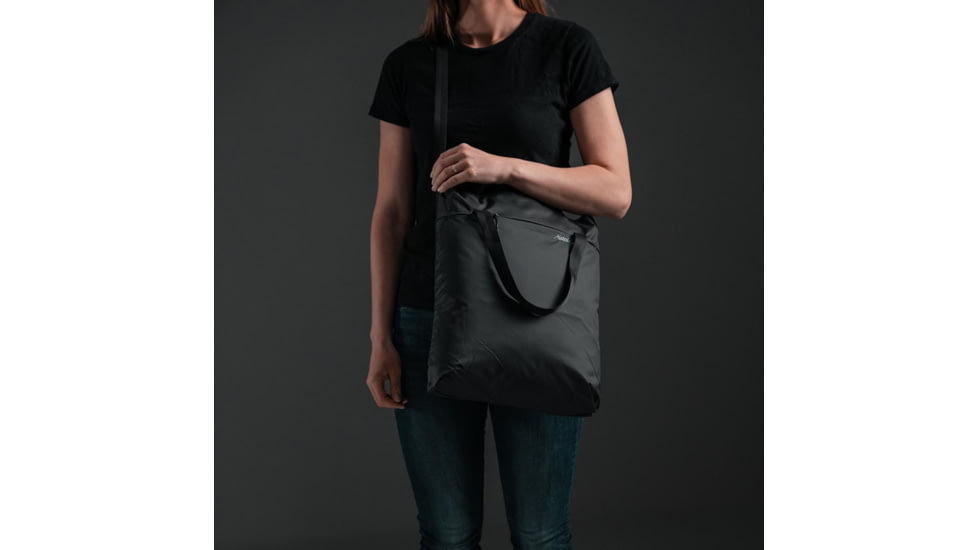 Matador On-Grid Packable Tote, Charcoal/Black, 16 liter, MATOGT01BK