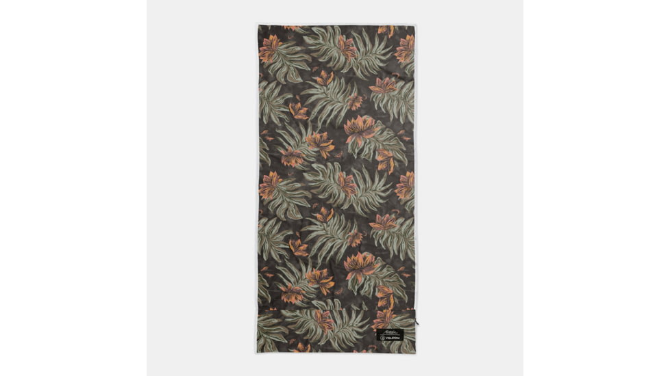 Matador Volcom Packable Beach Towel, Marble Floral, One Size, MVBT01MF