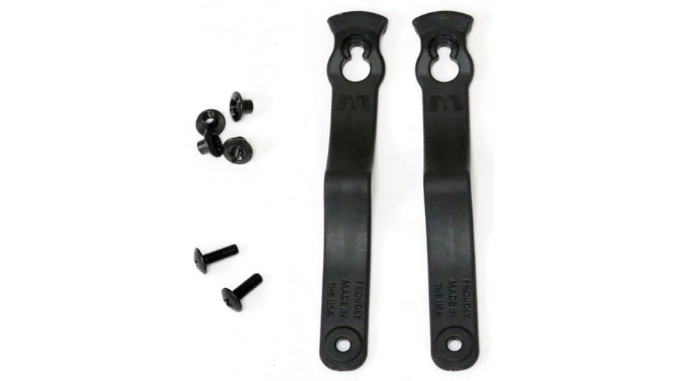 Matchpoint USA PTL Push to Lock IWB Loop, 2x 1/2 Truss Head screw, Black Comfortuf 420 construction, PTL IWB LOOP 1