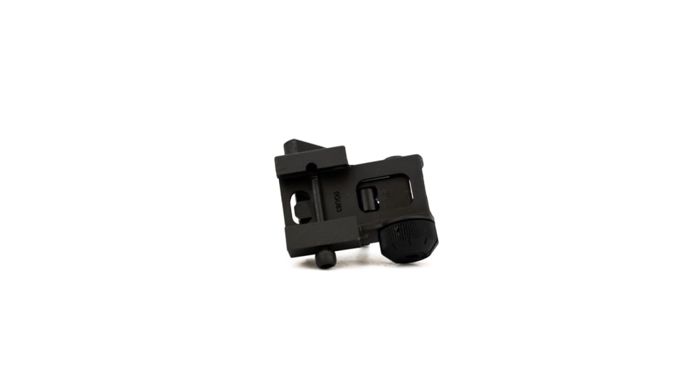 Matech Top Mounted Deployable Rear Sight, Black, MATBUIS