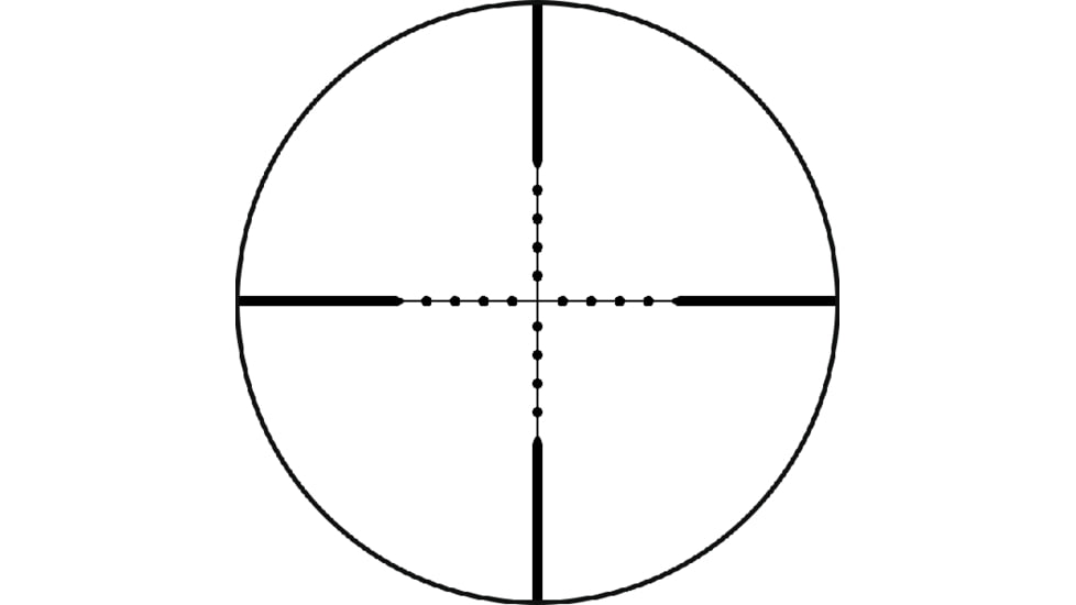 Matrix 3-9x50mm Illuminated Reticle Sniper Scope, Black, 3-9X50E Black