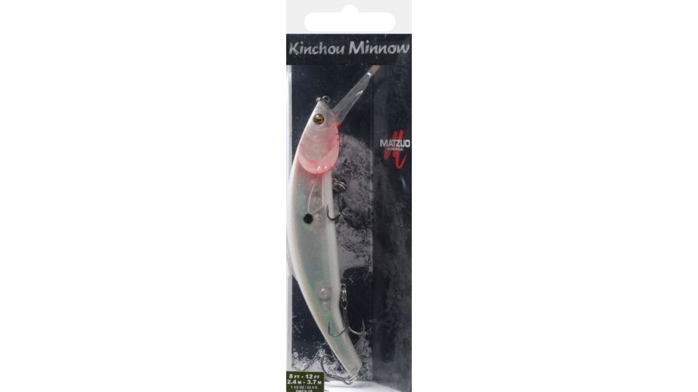Matzuo Kinchou Minnow Pike/Muskie Series Bait,7.5in,Glass Satin 114609