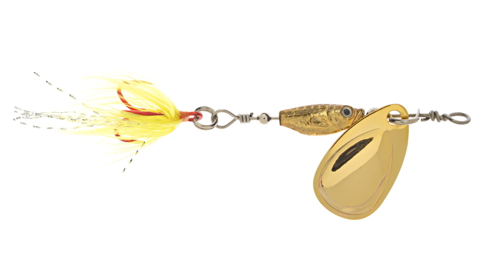 Matzuo Sickle Shockwave Spinner Bait 1/8oz Gold, 3MS-GOLD
