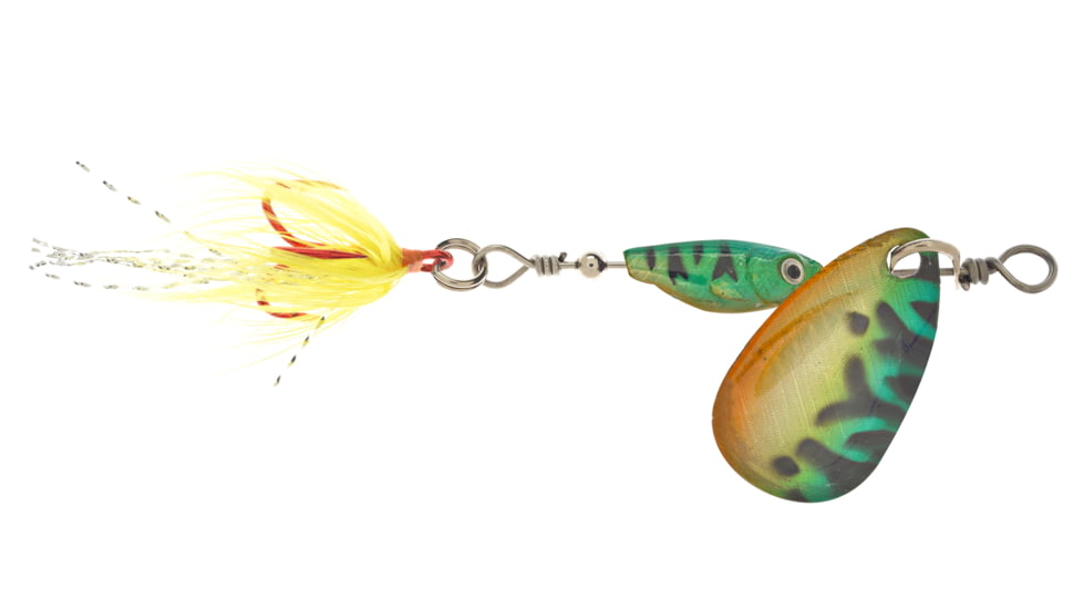 Matzuo Sickle Shockwave Spinner Bait, Firetiger, 1/8oz, 3MS-FRT
