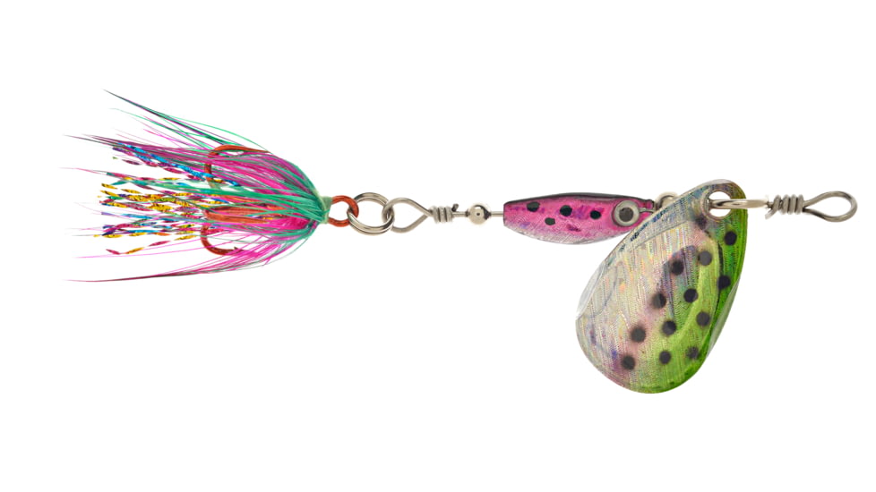 Matzuo Sickle Shockwave Spinner Bait, Rainbow Trout, 1/8oz, 3MS-RT