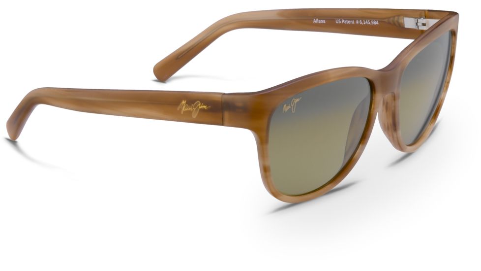 Maui Jim Ailana Sunglasses, Matte Chocolate, HCL Bronze Lenses, Matte Chocolate HS273-01M