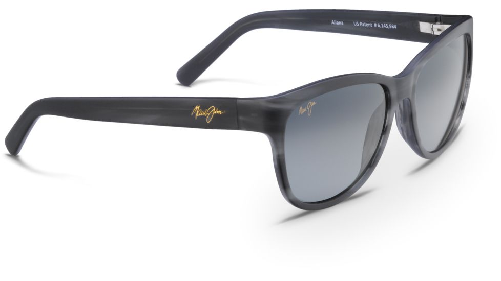 Maui Jim Ailana Sunglasses, Smoke Grey, Grey Lenses, Smoke Grey GS273-11M