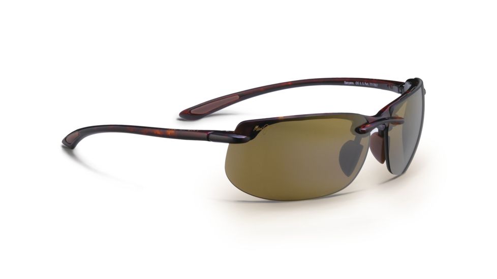 Maui Jim Banyans Sunglasses w/ Tortoise Frame and HCL Bronze Lenses - H412-10