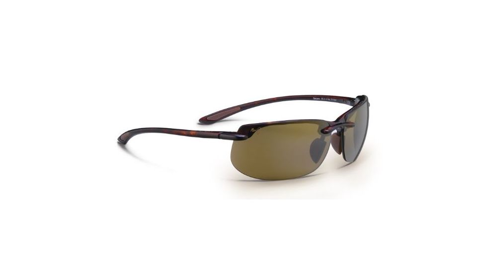 Maui Jim Banyans Sunglasses - Tortoise Frame and HCL Bronze Polarized Lens - Universal Fit H412N-10