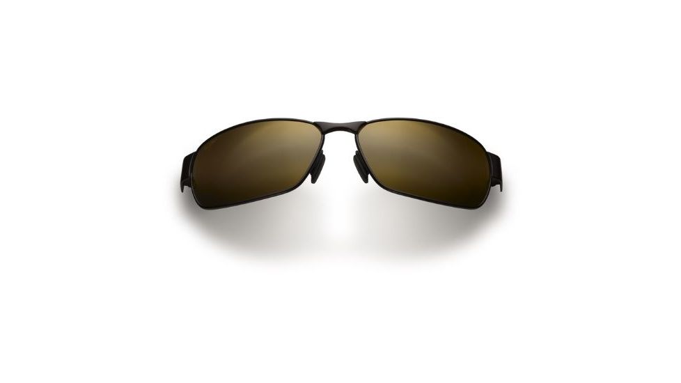 Maui Jim Black Coral Sunglasses, Matte Espresso Frame, HCL Bronze Lenses H249-19M