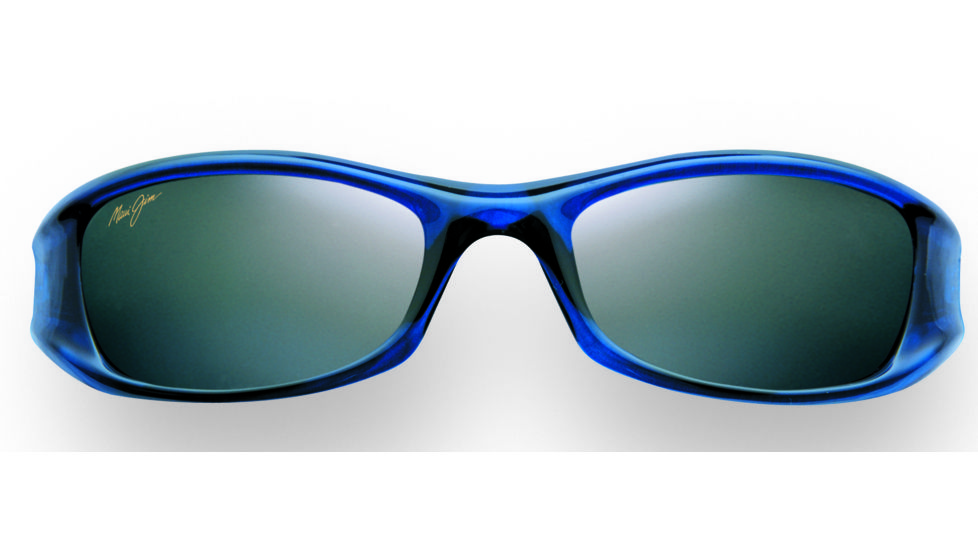 Maui Jim Shaka Sunglasses - Blue Frame, Neutral Grey Lenses - 105-03