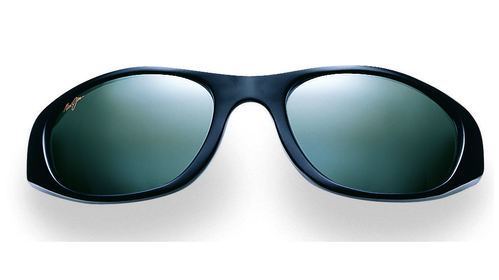 Maui Jim Volcano Sunglasses - Gloss Black Frame, Neutral Grey Lenses - 142-02