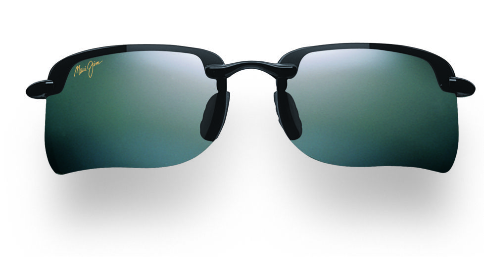 Maui Jim Turtle Bay Sunglasses - Gloss Black Frame, Neutral Grey Lenses - 411-02