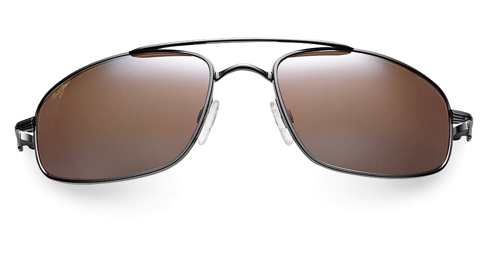 Maui Jim Kahuna Sunglasses - Gunmetal Frame, Maui Rose Lenses - R162-02
