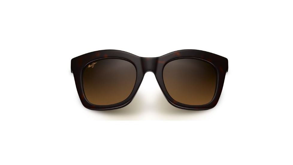 Maui Jim Coco Palms Sunglasses,Square,Dark Tortoise Frame,Polarized HCL Bronze Lens HS720-10