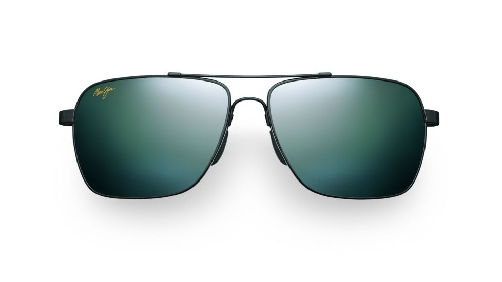 Maui Jim Freight Trains Sunglasses w/ Gunmetal w/ Black Tips Frame and Neutral Grey Lenses - 326-02