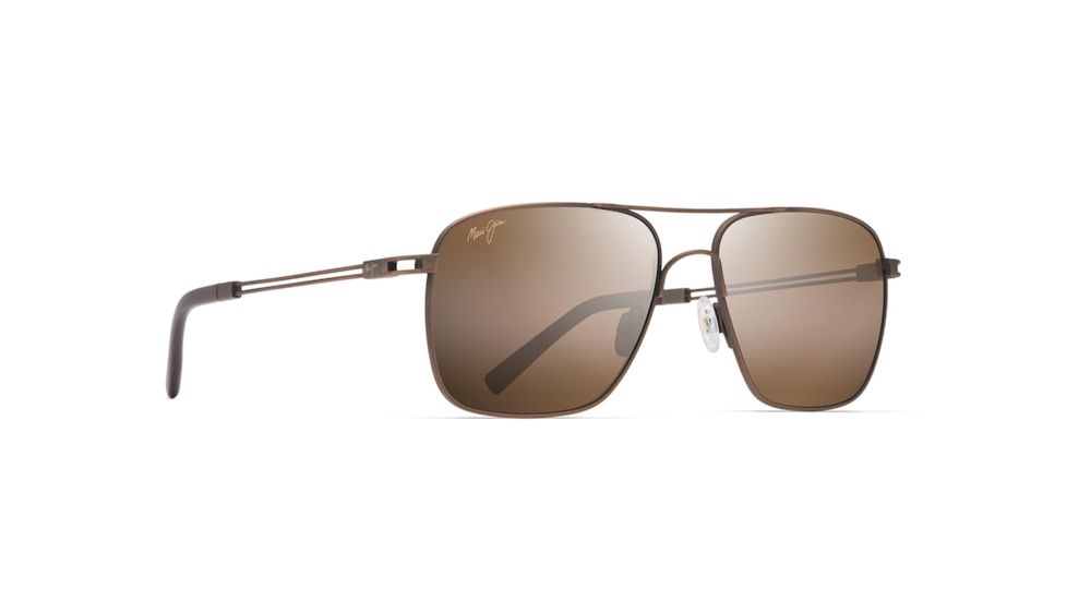 Maui Jim Haleiwa Unisex Sunglasses,Copper Frame,Polarized,HCL Bronze Lens, H328-18