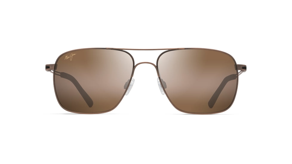 Maui Jim Haleiwa Unisex Sunglasses,Copper Frame,Polarized,HCL Bronze Lens, H328-18